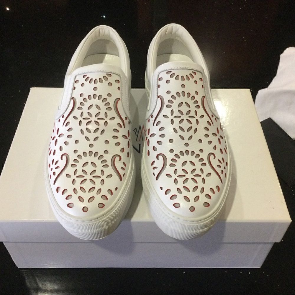 MONCLER Rosalina Scarpa Leather Shoe - Picture 1 of 12